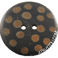 Vintage Polk-A-Dot Button Style#327