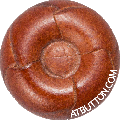 Hand Woven Genuine Leather Button Style#137